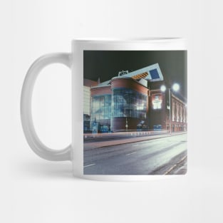 Glasgow Rangers Ibrox Stadium night time Mug